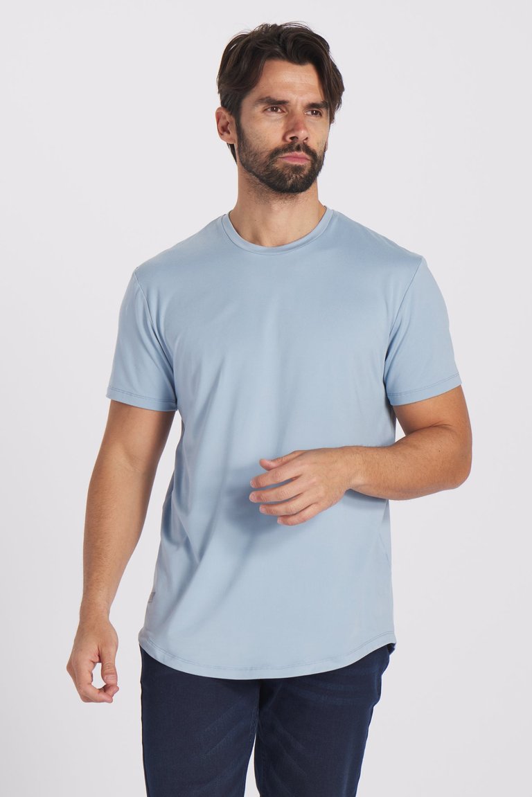 Fitted Drop Hem Tee - Weldon