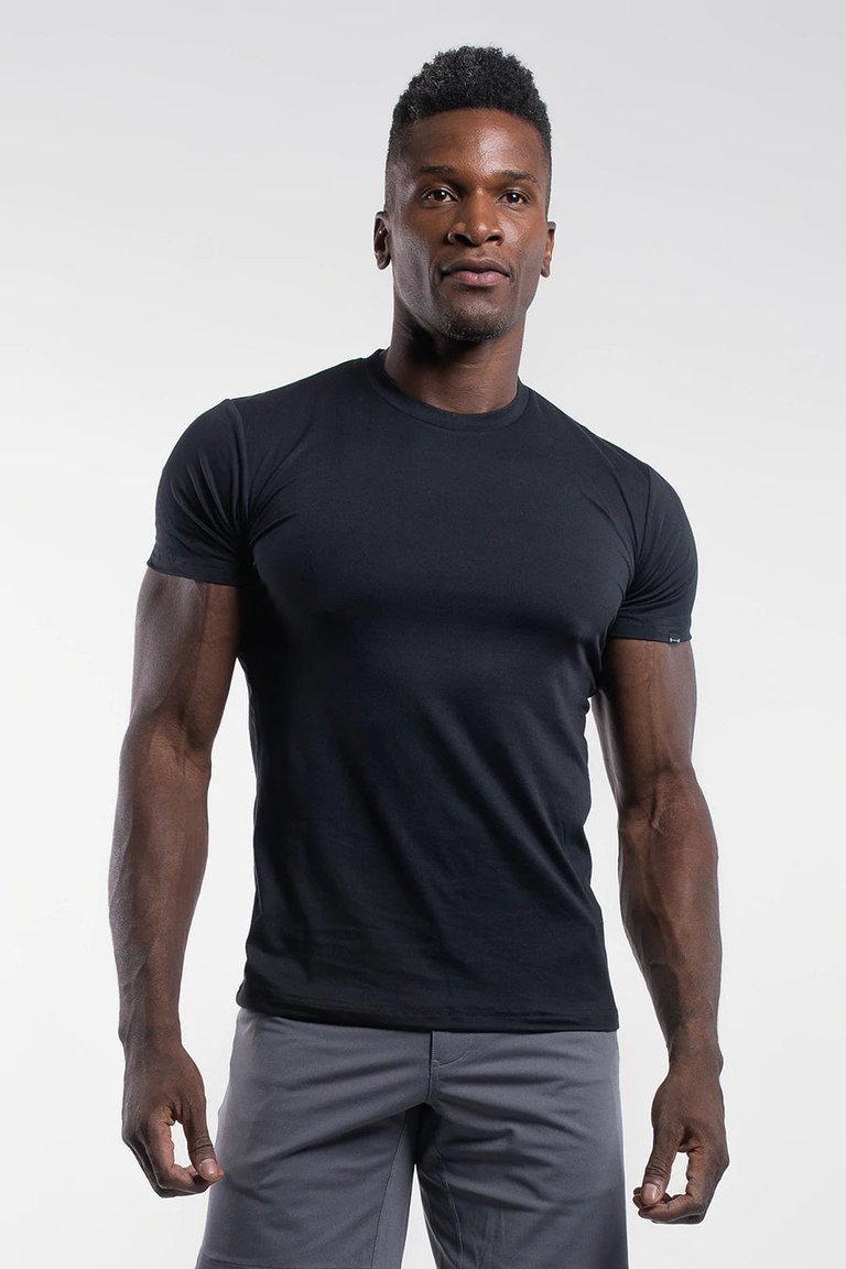 Havok Short Sleeve T- Shirt - Pitch Black