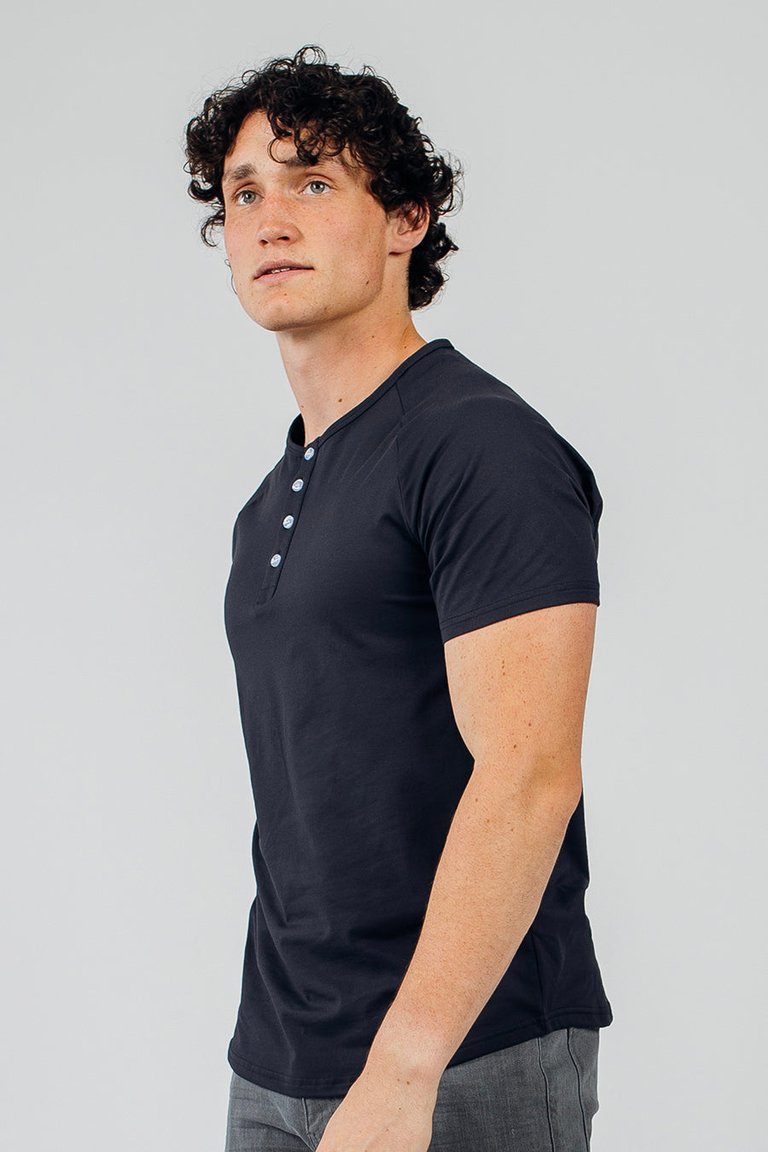 Scout Henley Short Sleeve - Cadet