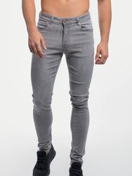Slim Athletic Fit Jeans - Cement
