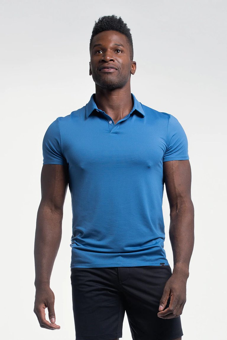 Ultralight Polo T - Shirt - Karlberry Blue
