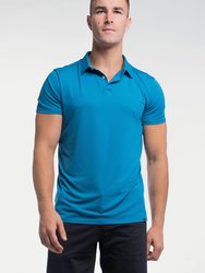 Ultralight Polo T - Shirt - Steel Blue