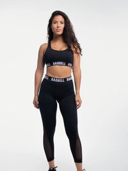 Vented Leggings - Black