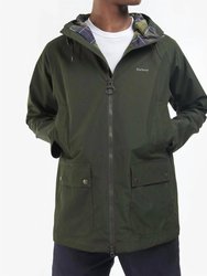Domus Waterproof Jacket In Sage - Sage