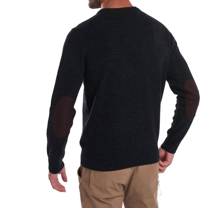 Essential Patch Crew Neck Sweater