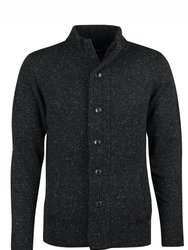 Essential Tisbury Zip Through Sweatshirt In Black