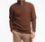 Nelson Essential Half Zip Sweater - Dark Sand
