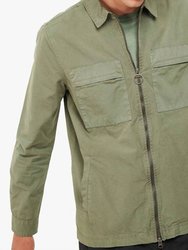 Tollgate Overshirt In Agave Green - Agave Green