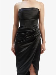 Jamila Corset Dress - Black