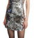 Shai Sequin Mini Dress - Silver Multi