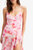 Sorella Printed Mini Dress In Pink Tie Dye