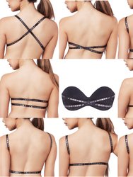 Premium Multi-Way Sexy Back Bra™ - Black