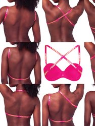 Premium Multi-Way Sexy Back Bra™ - Pink