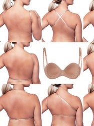 Premium Multi-Way Sexy Back Bra™ - Blush