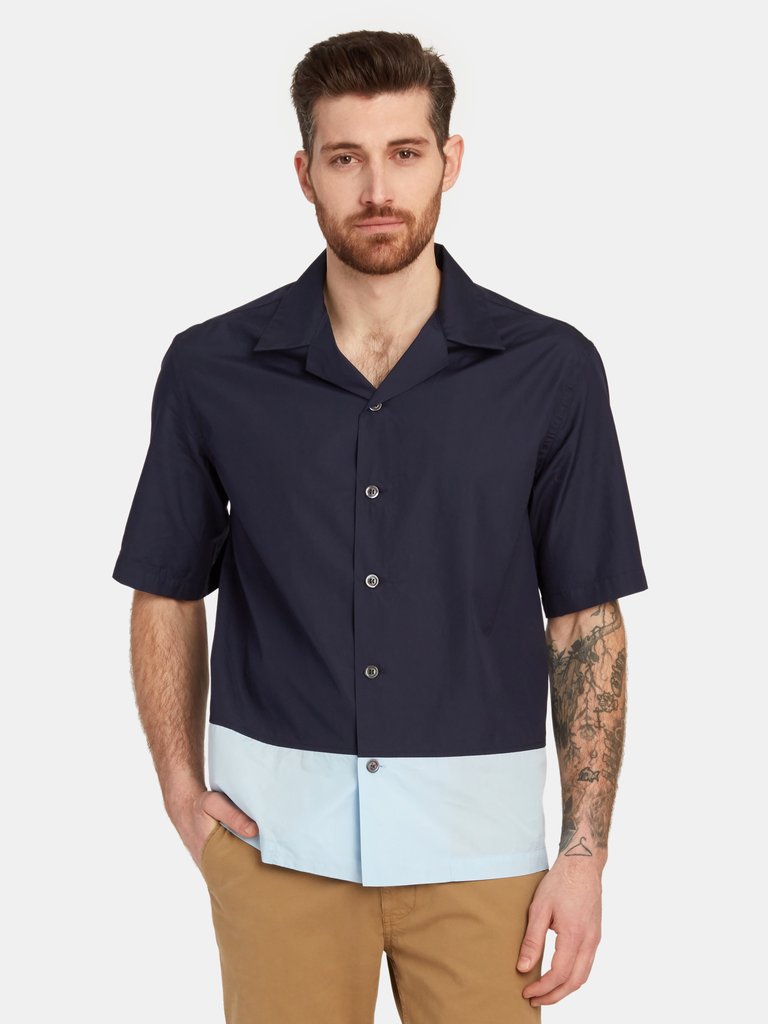 Camicia Levante Short Sleeve Button Up Shirt
