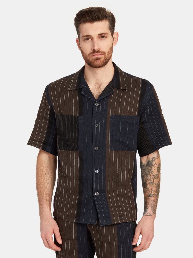 Camicia Solana Short Sleeve Button Up Shirt