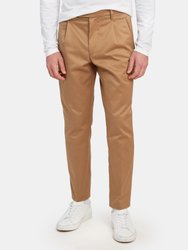 Varotto Pantalone Masco Slim Straight Trousers - Khaki