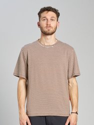 T-Shirt Giro Gheta Khaki - Khaki Stripe