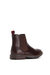 Mens Garrison Leather Chelsea Boots - Dark Brown