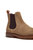 Mens Garrison Plain Leather Chelsea Boots - Sand