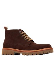 Mens Grafton Suede Ankle Boots  - Brown - Brown