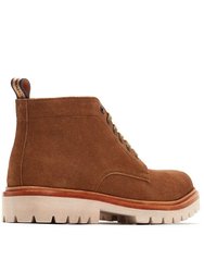 Mens Grafton Suede Ankle Boots - Ginger