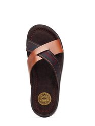 Mens Harissa Crossover Leather Sandals