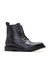 Mens Henderson Leather Combat Boots (Black) - Black
