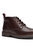 Mens Kimber Leather Chukka Boots - Dark Brown