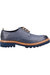 Mens Randolf Leather Derby Shoes - Navy