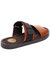 Mens Tangier Strappy Leather Sandals - Tan