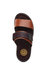 Mens Tangier Strappy Leather Sandals - Tan