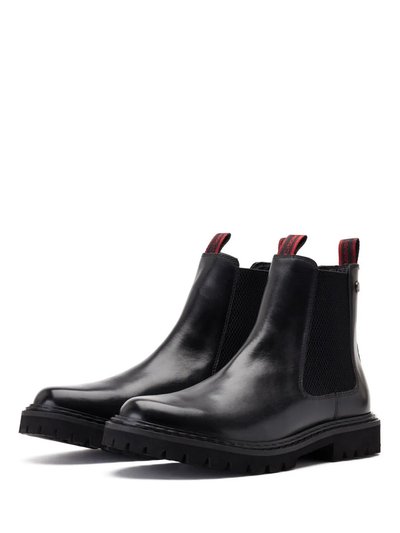Base London Mens Utah Leather Chelsea Boots - Black product