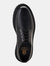 Mens Wick Leather Derby Shoes - Black