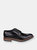 Mens Woburn Hi Shine Leather Oxford Shoe