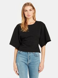 Double Jersey Batwing Short Sleeve T-Shirt 