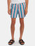 Pink Stripe Swim Trunk