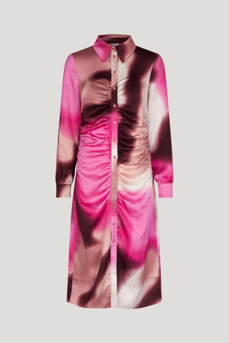 Abira Dress In Pink Fade