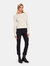 Cortney Wool Knit Balloon Sleeve Sweater