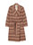 Deidra Oversized Check Trench Coat 