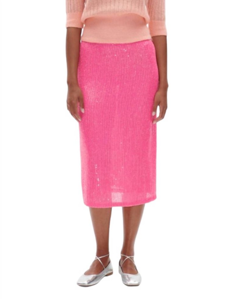 Jolette Skirt In Pink - Pink