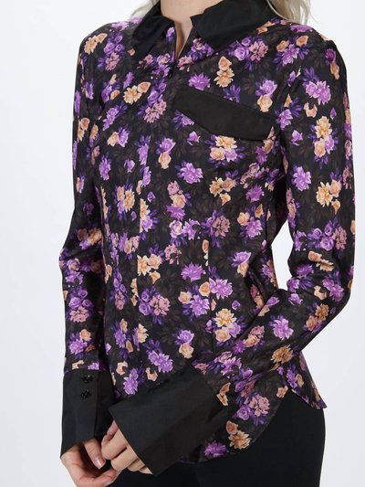 Baum und Pferdgarten Mirinda Shirt In Paris Flower Purple product
