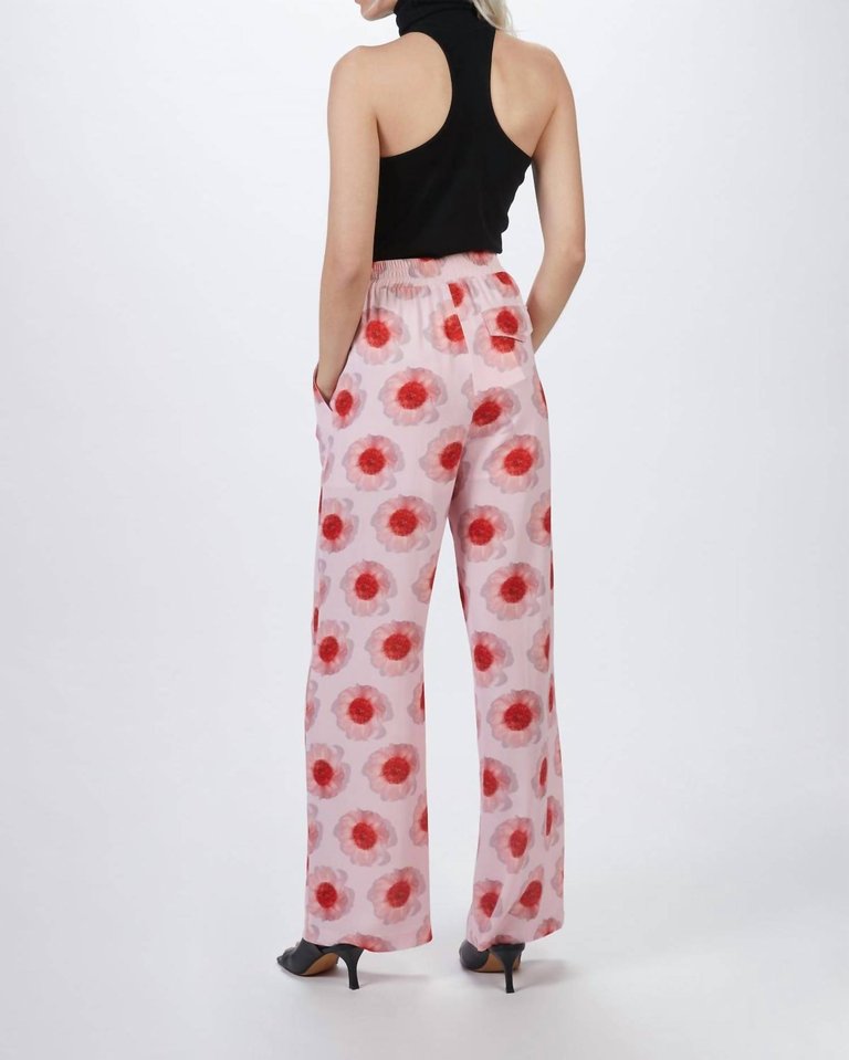Novyanna Trousers In Pink Anemone