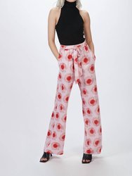 Novyanna Trousers In Pink Anemone - Pink Anemone