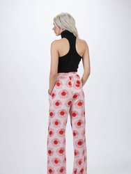 Novyanna Trousers In Pink Anemone