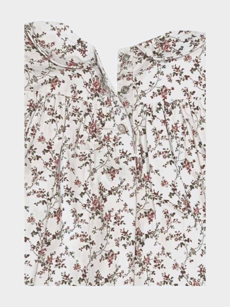 Emmy Dress In Overgrown Floral