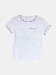 James Tee - Heathered Blue