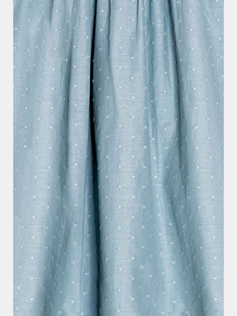 Lilibet Dress in Pearl Blue