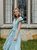 Lilibet Dress in Pearl Blue - Pearl Blue