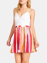 Color My World Pleated Skirt